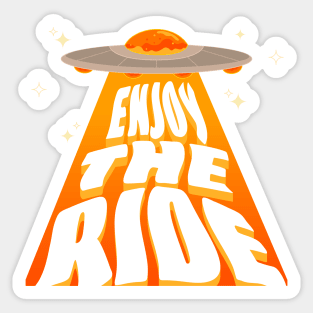 Enjoy The Ride 02 Sticker